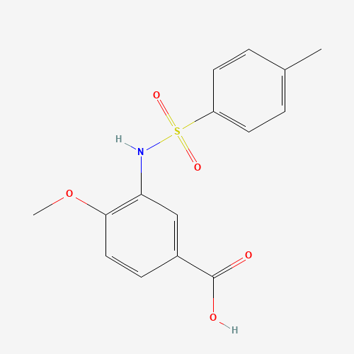 4-methoxy-3-[(4-methylphenyl)sulfonylamino]benzoic acid (CAS: 63304-89-2) - Related Chemical Product