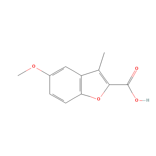 5-methoxy-3-methyl-1-benzofuran-2-carboxylic acid (CAS: 81718-77-6) - Related Chemical Product