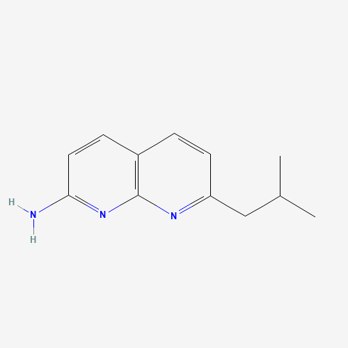 7-(2-methylpropyl)-1,8-naphthyridin-2-amine (CAS: 69587-83-3) - Related Chemical Product