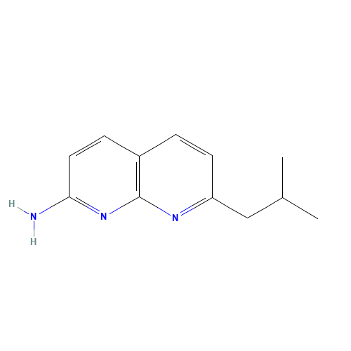 7-(2-methylpropyl)-1,8-naphthyridin-2-amine (CAS: 69587-83-3) - Related Chemical Product