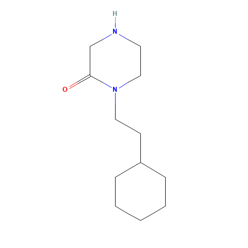 1-(2-cyclohexylethyl)piperazin-2-one (CAS: 130328-11-9) - Related Chemical Product