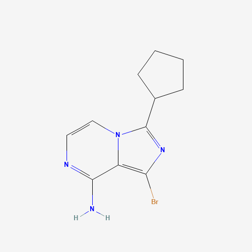 1-bromo-3-cyclopentylimidazo[1,5-a]pyrazin-8-amine (CAS: 1419221-29-6) - Related Chemical Product