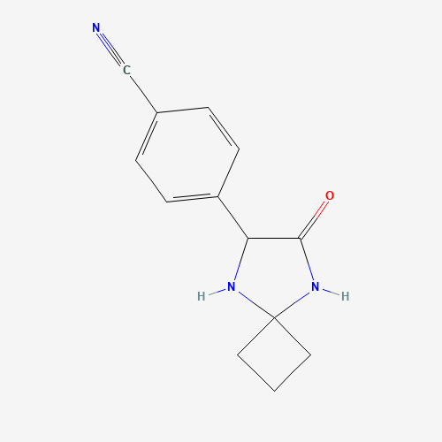 4-(7-oxo-5,8-diazaspiro[3.4]octan-6-yl)benzonitrile (CAS: 1272755-89-1) - Related Chemical Product