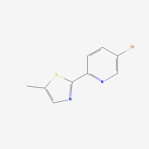 2-(5-bromopyridin-2-yl)-5-methyl-1,3-thiazole (CAS: 1319255-92-9) - Related Chemical Product