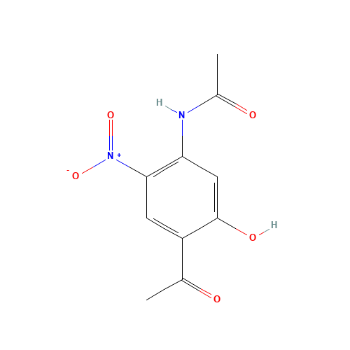 N-(4-acetyl-5-hydroxy-2-nitrophenyl)acetamide (CAS: 6607-96-1) - Related Chemical Product