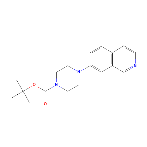 tert-butyl 4-isoquinolin-7-ylpiperazine-1-carboxylate (CAS: 683243-31-4) - Related Chemical Product
