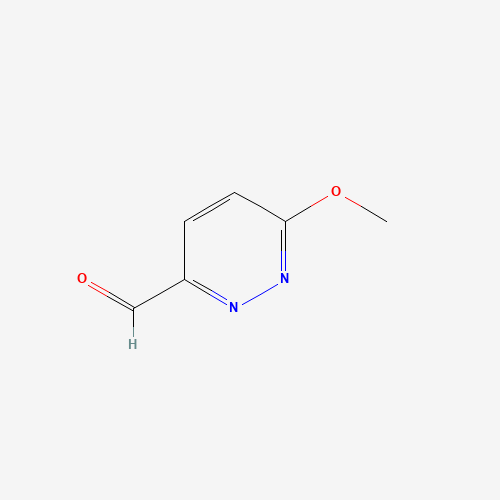 6-methoxypyridazine-3-carbaldehyde (CAS: 90237-25-5) - Chemical Structure and Molecular Formula 