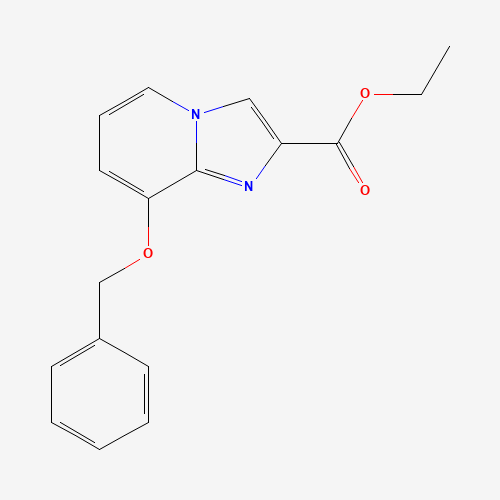 ethyl 8-phenylmethoxyimidazo[1,2-a]pyridine-2-carboxylate (CAS: 79707-07-6) - Related Chemical Product