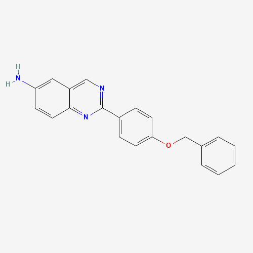 2-(4-phenylmethoxyphenyl)quinazolin-6-amine (CAS: 1004997-88-9) - Related Chemical Product