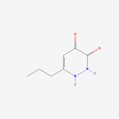 6-propyl-1,2-dihydropyridazine-3,4-dione (CAS: 1436838-37-7) - Chemical Structure and Molecular Formula 