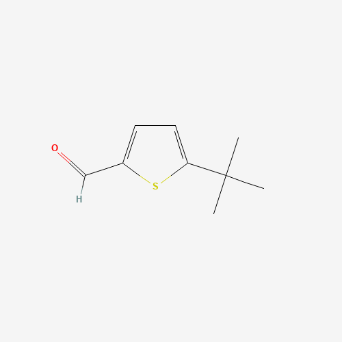 5-tert-butylthiophene-2-carbaldehyde (CAS: 36880-43-0) - Chemical Structure and Molecular Formula 