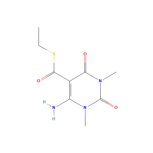 S-ethyl 4-amino-1,3-dimethyl-2,6-dioxopyrimidine-5-carbothioate (CAS: 1187732-66-6) - Related Chemical Product