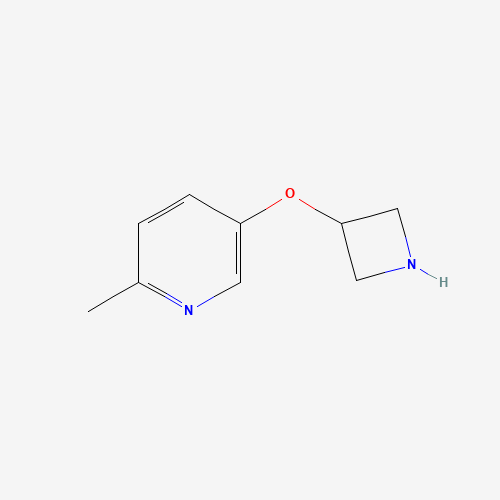 5-(azetidin-3-yloxy)-2-methylpyridine (CAS: 1400762-70-0) - Chemical Structure and Molecular Formula 