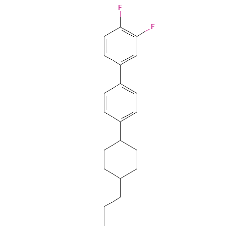 1,2-difluoro-4-[4-(4-propylcyclohexyl)phenyl]benzene (CAS: 85312-59-0) - Related Chemical Product