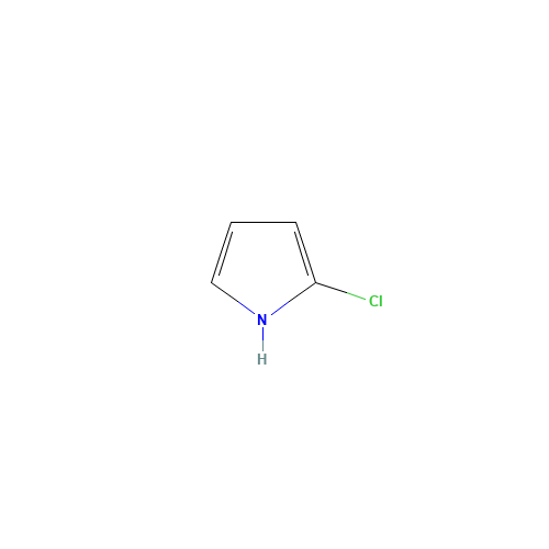 2-chloro-1H-pyrrole (CAS: 56454-22-9) - Chemical Structure and Molecular Formula 