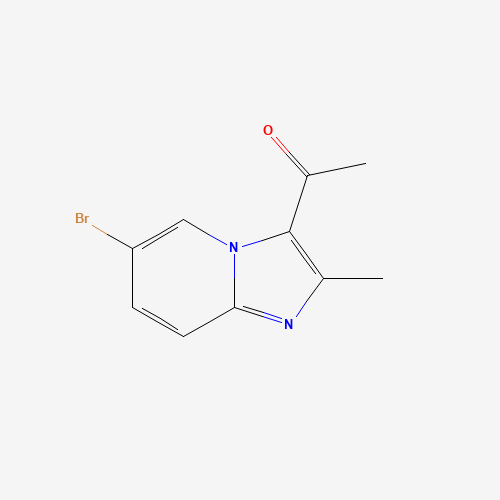 1-(6-bromo-2-methylimidazo[1,2-a]pyridin-3-yl)ethanone (CAS: 154877-65-3) - Related Chemical Product