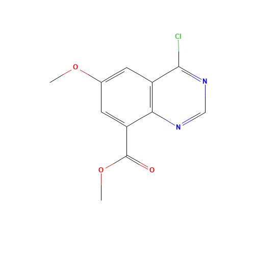 methyl 4-chloro-6-methoxyquinazoline-8-carboxylate (CAS: 1240480-28-7) - Related Chemical Product