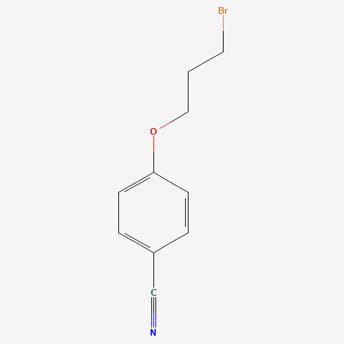 4-(3-bromopropoxy)benzonitrile (CAS: 37136-86-0) - Chemical Structure and Molecular Formula 
