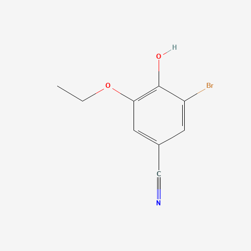 3-bromo-5-ethoxy-4-hydroxybenzonitrile (CAS: 330462-57-2) - Related Chemical Product