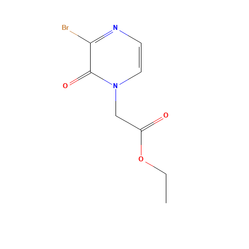 ethyl 2-(3-bromo-2-oxopyrazin-1-yl)acetate (CAS: 267876-34-6) - Related Chemical Product