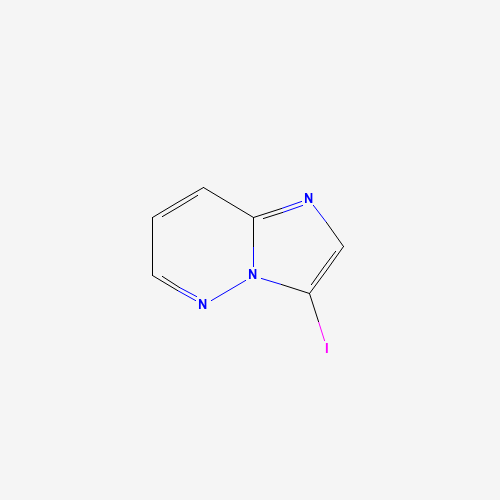 3-iodoimidazo[1,2-b]pyridazine (CAS: 1233690-88-4) - Chemical Structure and Molecular Formula 