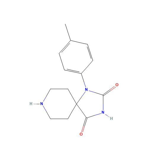 1-(4-methylphenyl)-1,3,8-triazaspiro[4.5]decane-2,4-dione (CAS: 1240785-20-9) - Related Chemical Product