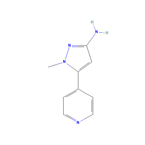 1-methyl-5-pyridin-4-ylpyrazol-3-amine (CAS: 1240522-04-6) - Related Chemical Product