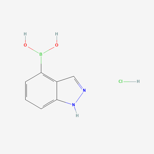 1H-indazol-4-ylboronic acid;hydrochloride (CAS: 1252598-02-9) - Related Chemical Product