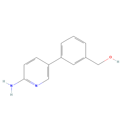 [3-(6-aminopyridin-3-yl)phenyl]methanol (CAS: 1187820-78-5) - Related Chemical Product