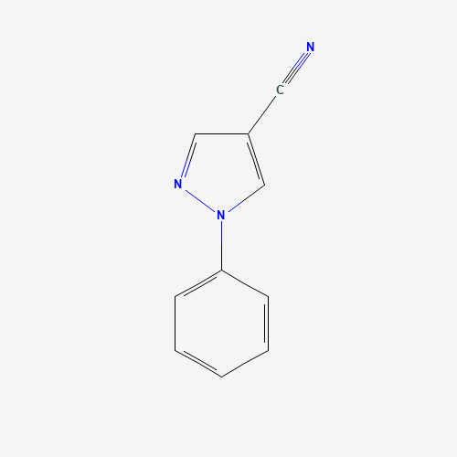 1-phenylpyrazole-4-carbonitrile (CAS: 709-04-6) - Related Chemical Product