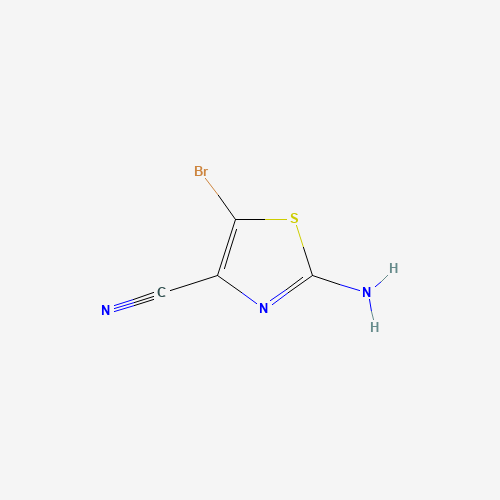 2-amino-5-bromo-1,3-thiazole-4-carbonitrile (CAS: 944804-79-9) - Related Chemical Product