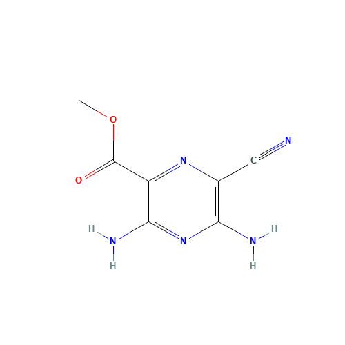 methyl 3,5-diamino-6-cyanopyrazine-2-carboxylate (CAS: 70296-91-2) - Related Chemical Product