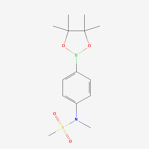 N-methyl-N-[4-(4,4,5,5-tetramethyl-1,3,2-dioxaborolan-2-yl)phenyl]methanesulfonamide (CAS: 1201788-17-1) - Related Chemical Product