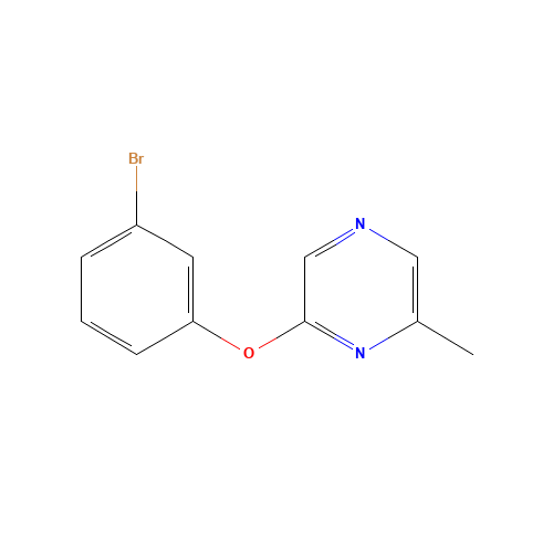 2-(3-bromophenoxy)-6-methylpyrazine (CAS: 915707-60-7) - Related Chemical Product