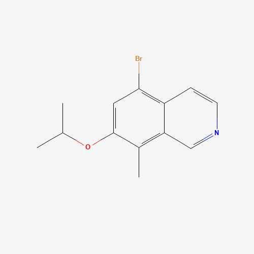 5-bromo-8-methyl-7-propan-2-yloxyisoquinoline (CAS: 1616289-89-4) - Related Chemical Product
