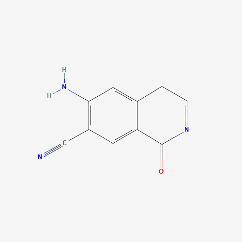 6-amino-1-oxo-4H-isoquinoline-7-carbonitrile (CAS: 1013117-27-5) - Related Chemical Product