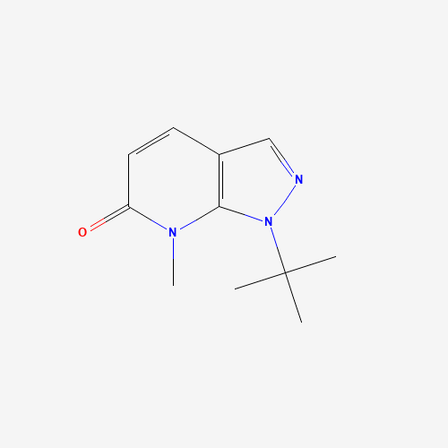 1-tert-butyl-7-methylpyrazolo[3,4-b]pyridin-6-one (CAS: 1080562-71-5) - Related Chemical Product