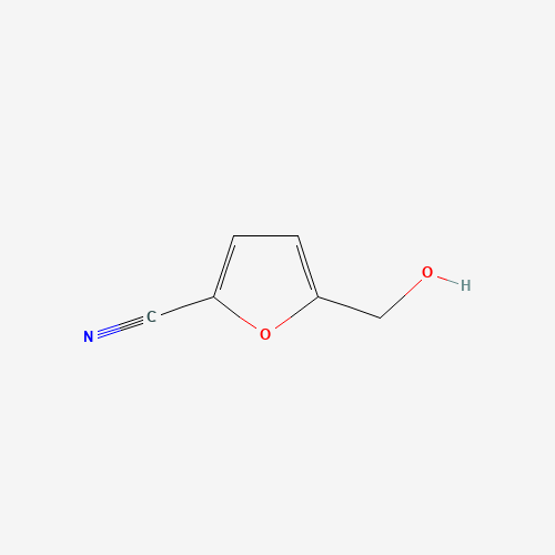 5-(hydroxymethyl)furan-2-carbonitrile (CAS: 89149-70-2) - Chemical Structure and Molecular Formula 