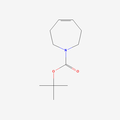 tert-butyl 2,3,6,7-tetrahydroazepine-1-carboxylate chemical structure tert-butyl 2,3,6,7-tetrahydroazepine-1-carboxylate (CAS: 317336-73-5) - Chemical Structure and Molecular Formula