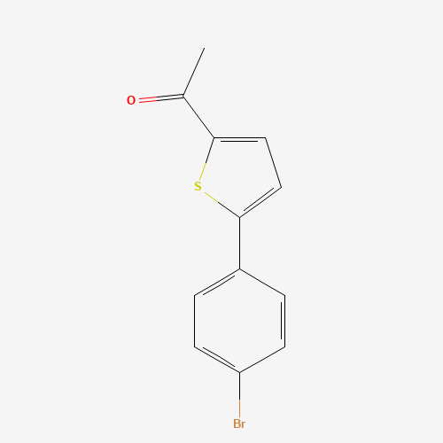 1-[5-(4-bromophenyl)thiophen-2-yl]ethanone (CAS: 51335-89-8) - Related Chemical Product