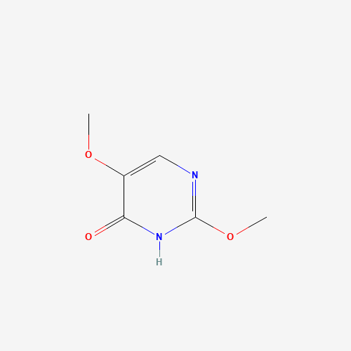 2,5-dimethoxy-1H-pyrimidin-6-one (CAS: 370103-23-4) - Chemical Structure and Molecular Formula 