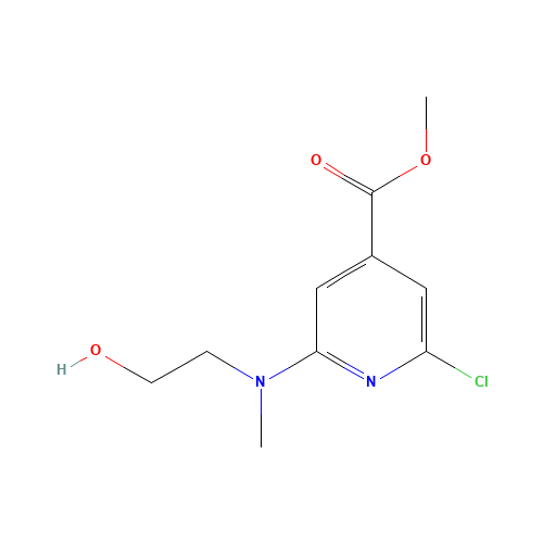 methyl 2-chloro-6-[2-hydroxyethyl(methyl)amino]pyridine-4-carboxylate (CAS: 1201675-10-6) - Related Chemical Product