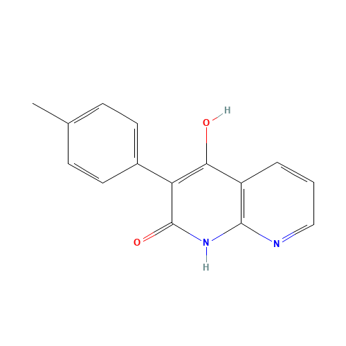 4-hydroxy-3-(4-methylphenyl)-1H-1,8-naphthyridin-2-one (CAS: 67862-30-0) - Related Chemical Product