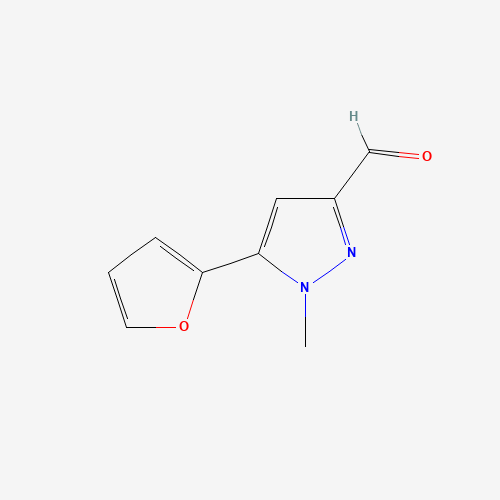 5-(furan-2-yl)-1-methylpyrazole-3-carbaldehyde (CAS: 876728-40-4) - Related Chemical Product