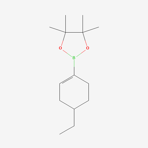 2-(4-ethylcyclohexen-1-yl)-4,4,5,5-tetramethyl-1,3,2-dioxaborolane (CAS: 1092938-90-3) - Related Chemical Product