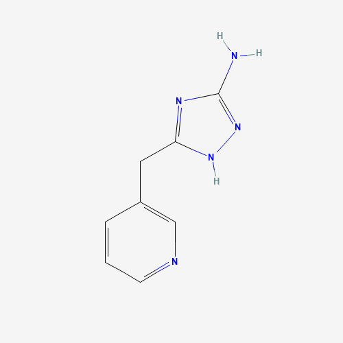 5-(pyridin-3-ylmethyl)-1H-1,2,4-triazol-3-amine (CAS: 83417-25-8) - Related Chemical Product