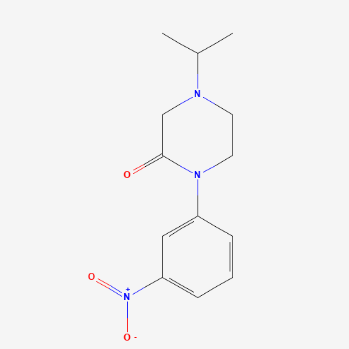 1-(3-nitrophenyl)-4-propan-2-ylpiperazin-2-one (CAS: 925920-74-7) - Related Chemical Product