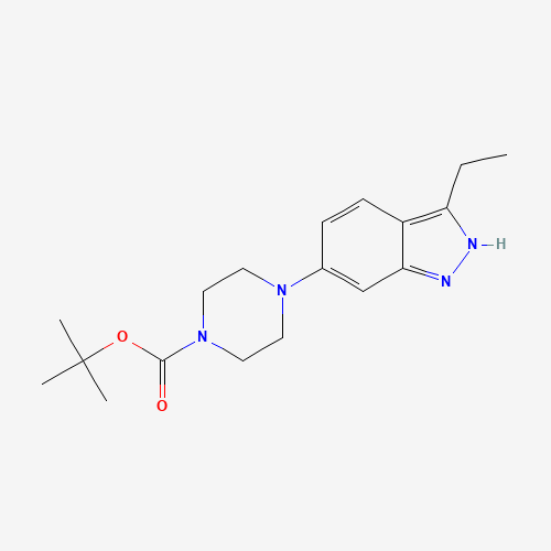 tert-butyl 4-(3-ethyl-2H-indazol-6-yl)piperazine-1-carboxylate (CAS: 1049651-68-4) - Related Chemical Product