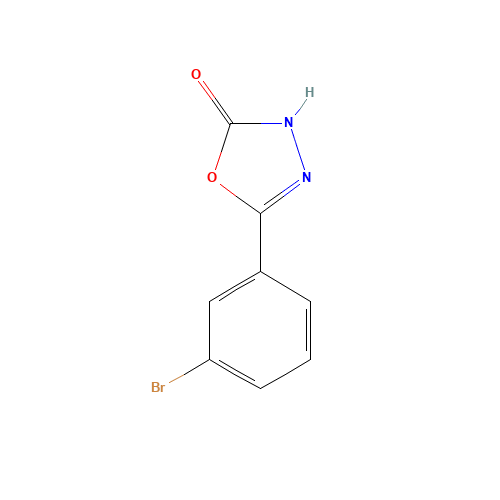 5-(3-bromophenyl)-3H-1,3,4-oxadiazol-2-one (CAS: 873090-18-7) - Related Chemical Product