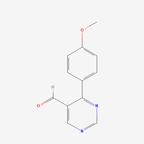4-(4-methoxyphenyl)pyrimidine-5-carbaldehyde (CAS: 1263286-29-8) - Related Chemical Product